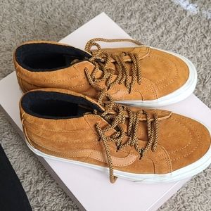 Dark Rust colored Vans